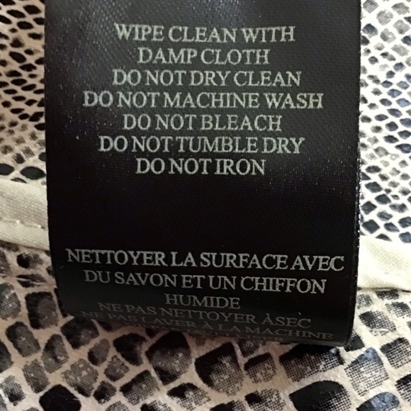 BLANKNYC Jacket Vegan Snakeskin In Snake Eyes Size XS NEW - Picture 16 of 16